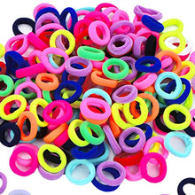 Carica l'immagine nel visualizzatore di Gallery, 100 Pezzi Elastici per Capelli Legami Mini Fasce Piccoli... - Ilgrandebazar