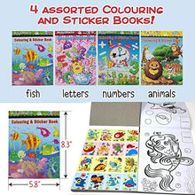 Carica l'immagine nel visualizzatore di Gallery, 24 Assortiti Libro Da Colorare E Etichetta Per Bambini - Mini Attività... - Ilgrandebazar