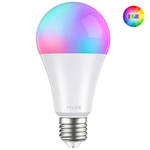 Carica l'immagine nel visualizzatore di Gallery, Lampadina Smart Alexa E27 10W con Luci Calde/Fredde e RGB 2700-6500K...