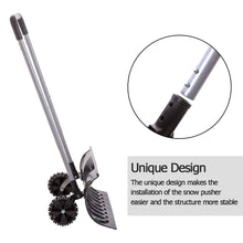 Carica l'immagine nel visualizzatore di Gallery, Aratro a spinta manuale a per impieghi gravosi con Aluminum Handle - Ilgrandebazar