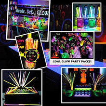 Carica l'immagine nel visualizzatore di Gallery, Josechan Glow Sticks, 200 PCS 8'' Bagliore colorato bastoni Bulk e 200 Pcs - Ilgrandebazar