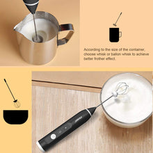 Carica l'immagine nel visualizzatore di Gallery, Miscelatore Latte Portatile Montalatte Elettrico Ricaricabile Frullino... - Ilgrandebazar