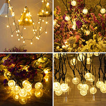 Carica l'immagine nel visualizzatore di Gallery, Vindany Catena Luminosa Esterno Solare - 60 LED Lucine Bianco Caldo