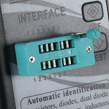 Carica l'immagine nel visualizzatore di Gallery, KKmoon Multi-funzionale Tester Transistor 128 * 160 TFT Display a grigio - Ilgrandebazar