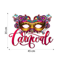 Carica l'immagine nel visualizzatore di Gallery, kina CRC0001 Vetrofania Carnevale 100% Riutilizzabile Decorazioni per... - Ilgrandebazar