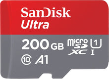 Carica l'immagine nel visualizzatore di Gallery, SanDisk Ultra Scheda di Memoria MicroSDXC da 200 GB e 200 GB, Rosso