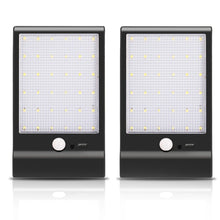 Carica l'immagine nel visualizzatore di Gallery, Lampade Solari 36 LED 450 Lumen, Luci da Esterni Impermeabile 2 Pack