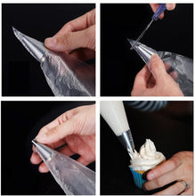 Carica l'immagine nel visualizzatore di Gallery, Sac a Poche Usa e Getta, ilauke 100 Pezzi Sacchetti a Poche per Beccucci Extra Spessa