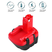 Carica l'immagine nel visualizzatore di Gallery, 2 Pacchi 3000mAh Ni-MH Sostitutiva per Bosch 12V Batteria BAT043 BAT045... - Ilgrandebazar