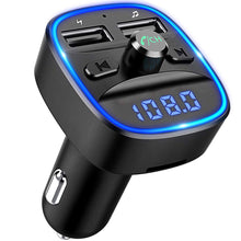 Carica l'immagine nel visualizzatore di Gallery, ORIA Trasmettitore Bluetooth per Auto, A 4.2, Black + Blue