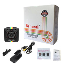 Carica l'immagine nel visualizzatore di Gallery, Mini telecamera SQ11 HD,Sansnail con visione notturna e risoluzione Nero - Ilgrandebazar