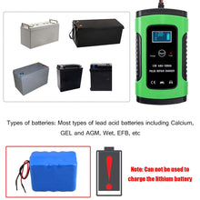 Carica l'immagine nel visualizzatore di Gallery, Caricabatteria per auto e moto 12V 6A,mantenitore di carica batteria... - Ilgrandebazar