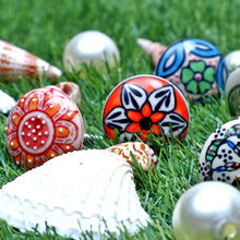 Carica l'immagine nel visualizzatore di Gallery, 20 pomelli in ceramica, stile vintage e con motivi floreali misti; ideali... - Ilgrandebazar