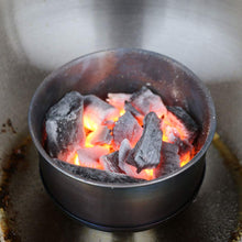 Carica l'immagine nel visualizzatore di Gallery, Durandal Barbecue Portatile ventilato Carbone casa o Campeggio nero - Ilgrandebazar