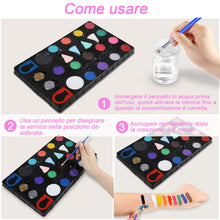 Carica l'immagine nel visualizzatore di Gallery, Lictin Colori Trucco Viso - 16 Kit Viso,60 Modelli,2 Modelli... - Ilgrandebazar