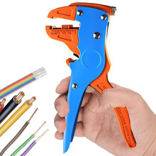 Carica l'immagine nel visualizzatore di Gallery, Spelafili e tagliafili automatici, spelafili per cavi 2 in 1 la Blu - Ilgrandebazar