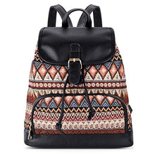 Carica l'immagine nel visualizzatore di Gallery, VBIGER Zaino Donna Casual Scuola Canavas Multicolore 5