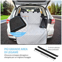 Carica l'immagine nel visualizzatore di Gallery, OMORC Protezione Bagagliaio Auto, 100% Impermeabile e Antiscivolo Telo Bianco - Ilgrandebazar
