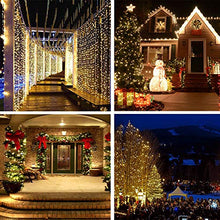 Carica l'immagine nel visualizzatore di Gallery, flintronic Catena Luminosa Solare, 10m 100LED Luci Solari #2 Pcs 100led