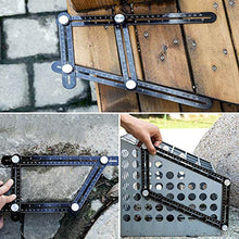 Carica l'immagine nel visualizzatore di Gallery, ALLOMN Righello di Misurazione Multi-angolo, Modello Angolazione...