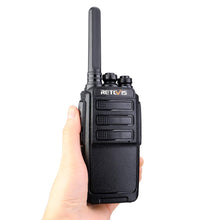 Carica l'immagine nel visualizzatore di Gallery, Retevis RT28 Walkie Talkie PMR446 Licenza-Libero 2 coppia, Nero - Ilgrandebazar