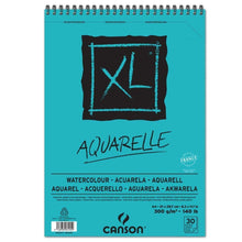 Carica l'immagine nel visualizzatore di Gallery, Canson - Pad a spirale XL WC - A4 300 g / m², 30 fogli blu - Ilgrandebazar