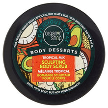 Carica l'immagine nel visualizzatore di Gallery, Organic Shop Scrub Corpo Modellante Tropical Mix - 680 Grammi