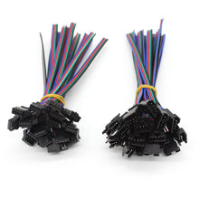 Carica l'immagine nel visualizzatore di Gallery, VIPMOON 20Pairs JST SM 4PIN Spina maschio a femmina EL cavo adattatore 4pin - Ilgrandebazar