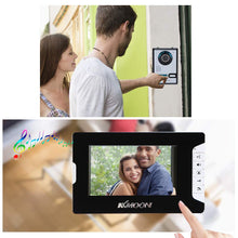 Carica l'immagine nel visualizzatore di Gallery, KKmoon, Kit Videocitofono, Video Campanello, Citofono 7 Bianco - Ilgrandebazar