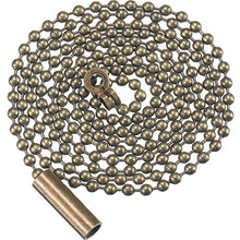 Carica l'immagine nel visualizzatore di Gallery, Shappy 2 Pezzi Bronzo Catena in Rilievo Estensione con Connectore per...