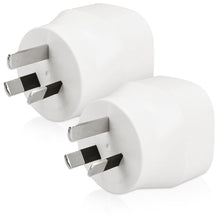 Carica l'immagine nel visualizzatore di Gallery, kwmobile Adattatore universale Australia Tipo I - 2x Australia/Cina, Bianco - Ilgrandebazar