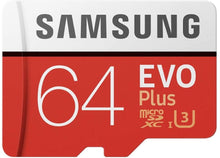 Carica l'immagine nel visualizzatore di Gallery, Samsung Memorie MB-MC64GA EVO Plus Scheda microSD da 64 GB, UHS-I U3, Fino a 100 MB/s, con Adattatore SD