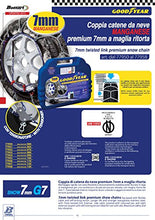 Carica l'immagine nel visualizzatore di Gallery, Goodyear 77958 Catene neve 7 mm per auto, Misura 130
