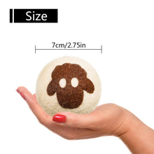 Carica l'immagine nel visualizzatore di Gallery, 6 XL Palline Asciugatrice, Di Lana per Testa Pecora 1 - Ilgrandebazar