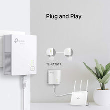 Carica l'immagine nel visualizzatore di Gallery, TP-Link TL-PA7017 Kit Powerline, AV1000 Mbps su AV 1000 + 1 Porta (mini) - Ilgrandebazar