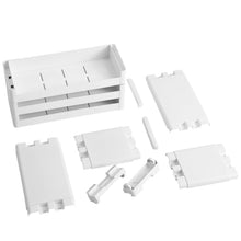 Carica l'immagine nel visualizzatore di Gallery, SONGMICS Ripiani Stretti Carrello Mobile a 3 45 x 17 x 68.5 cm, Bianco - Ilgrandebazar