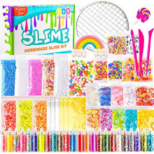 Carica l'immagine nel visualizzatore di Gallery, KUUQA 61 pcs Slime Kit, Comprese perline Fishbowl, Carta da zucchero,... - Ilgrandebazar