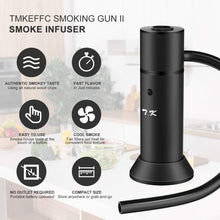 Carica l'immagine nel visualizzatore di Gallery, TMKEFFC Pistola Affumicatore - a Fumo Fredda Portatile per Nero - Ilgrandebazar