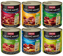 Carica l'immagine nel visualizzatore di Gallery, Animonda Gran Carno - Cibo per Cani, Mix 2, 6 x 800 g 6 x 800 g - Ilgrandebazar