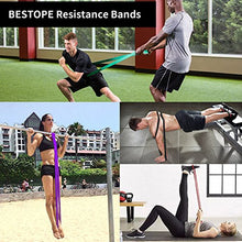 Carica l'immagine nel visualizzatore di Gallery, POWER GUIDANCE  Bestope Bande Elastiche Fitness,Fasce di Rosso (1 Pezzi)