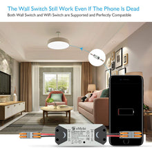 Carica l'immagine nel visualizzatore di Gallery, eMylo Smart WiFi Interruttore luce relè 2 pacchi, Grigio - Ilgrandebazar
