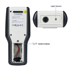 Carica l'immagine nel visualizzatore di Gallery, Eray Anemometro Professionale Termometro Digitale Misuratore White and Black - Ilgrandebazar