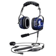 Carica l'immagine nel visualizzatore di Gallery, Zeadio Cyanine militare Noise Cancelling Overhead Headset 2 spina per... - Ilgrandebazar