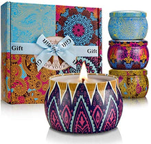 Carica l'immagine nel visualizzatore di Gallery, TOFU Candele Profumate, Set Regalo Donna,100% Natural Soy Profumate