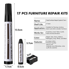 Carica l'immagine nel visualizzatore di Gallery, Peakally 17 PC Kit per la riparazione di mobili Marcatori in legno e... - Ilgrandebazar