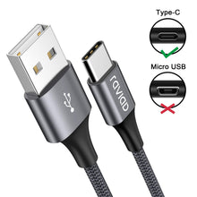 Carica l'immagine nel visualizzatore di Gallery, Cavo USB C, RAVIAD [4Pezzi, 0.5m 1m 2m 3m] Nylon Intrecciato Tipo C... - Ilgrandebazar