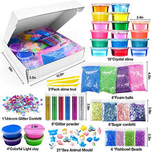 Carica l'immagine nel visualizzatore di Gallery, SPECOOL Slime Kit, DIY Fluffy Giocattoli Trasparente Set Fabbrica... - Ilgrandebazar