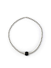 Carica l'immagine nel visualizzatore di Gallery, Su Coccu - Bracciale tradizionale sardo, amuleto. Argento925 (Nero)