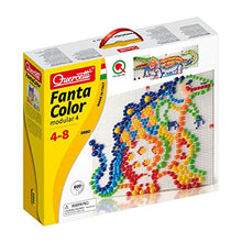 Carica l'immagine nel visualizzatore di Gallery, Quercetti- Fanta Color Modular 4 Gioco Creativo con Chiodini, Multicolore - Ilgrandebazar