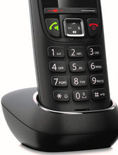 Carica l'immagine nel visualizzatore di Gallery, Gigaset AS405 Trio Telefono Cordless DECT/GAP, nero 3 Telefoni,